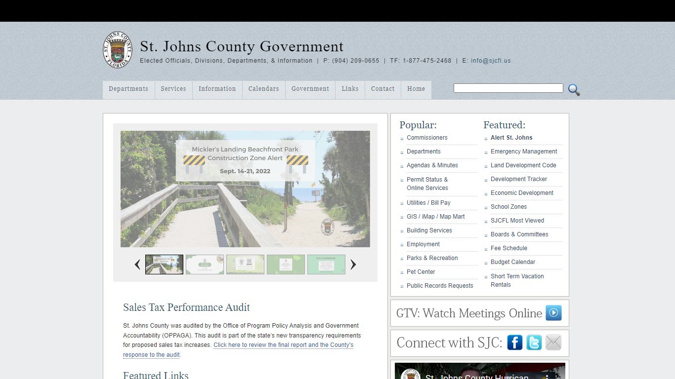 St. Johns County Government